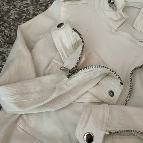 🌸Double Zero Denim Moto Jacket - Picture 3 of 3